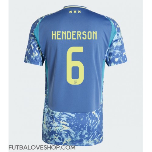 Dres Ajax Jordan Henderson #6 Preč 2024-25 Krátky Rukáv